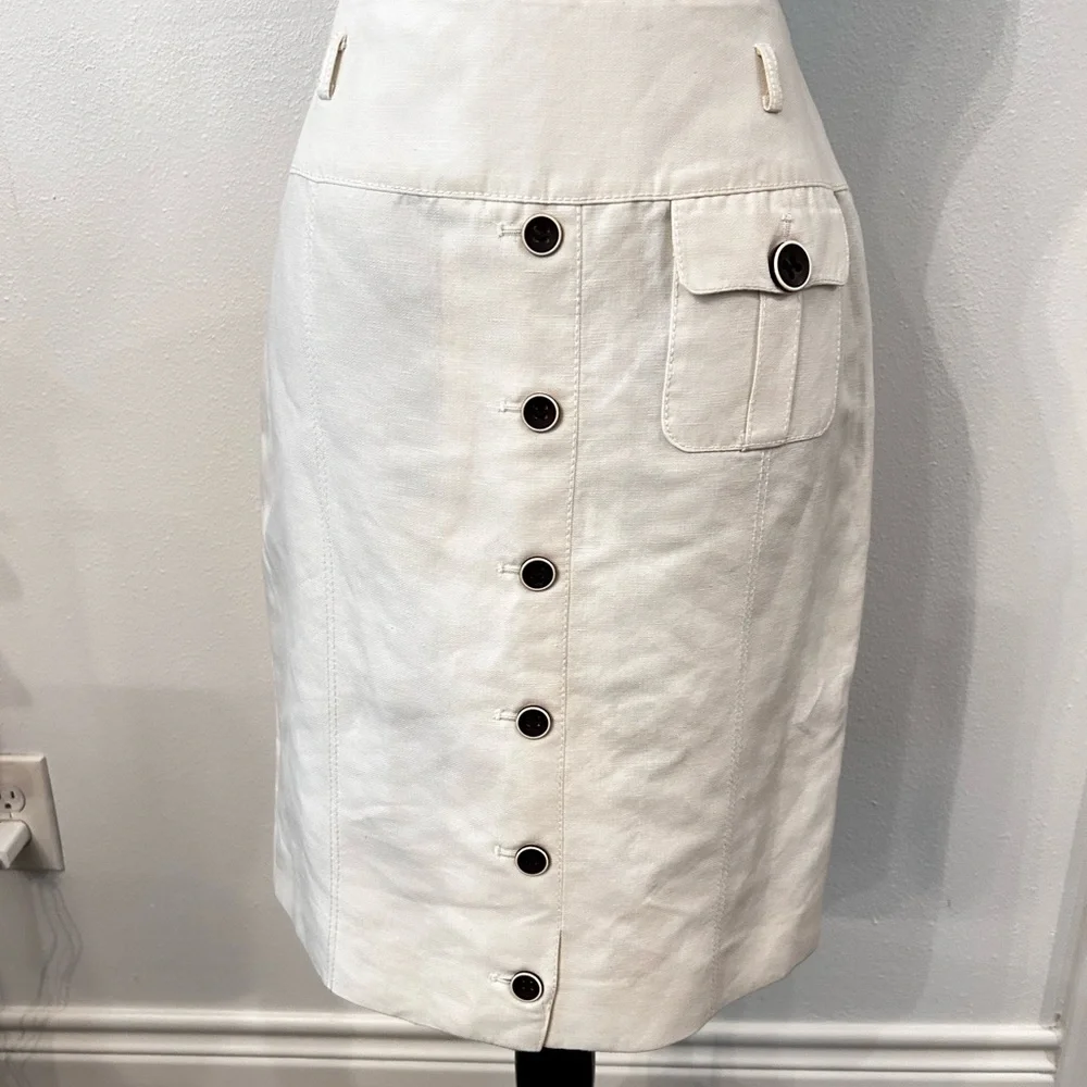 Basler luxury European Skirt‎ White